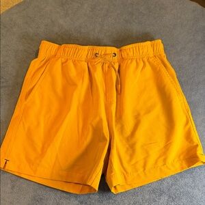 Vineyard Vines Performance Yellow Shorts